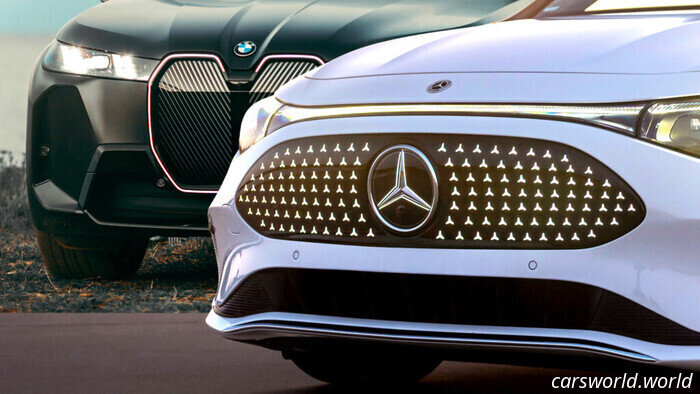 Борьба за продажи между Mercedes и BMW стала неловкой | Carscoops